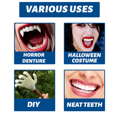 Malleable dental prosthesis, film and television makeup modification - Dentures | Buy Online in UK