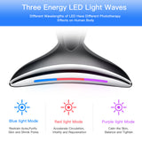 EMS Microcurrent Neck & Face Beauty Device – LED Photon Therapy for Skin Tightening - Skin Care Tools | Buy Online in UK