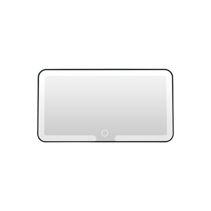 LED Car Makeup Mirror USB Rechargeable Sun Visor Vanity Light UK - Motor Vehicle Electronics | Buy Online in UK