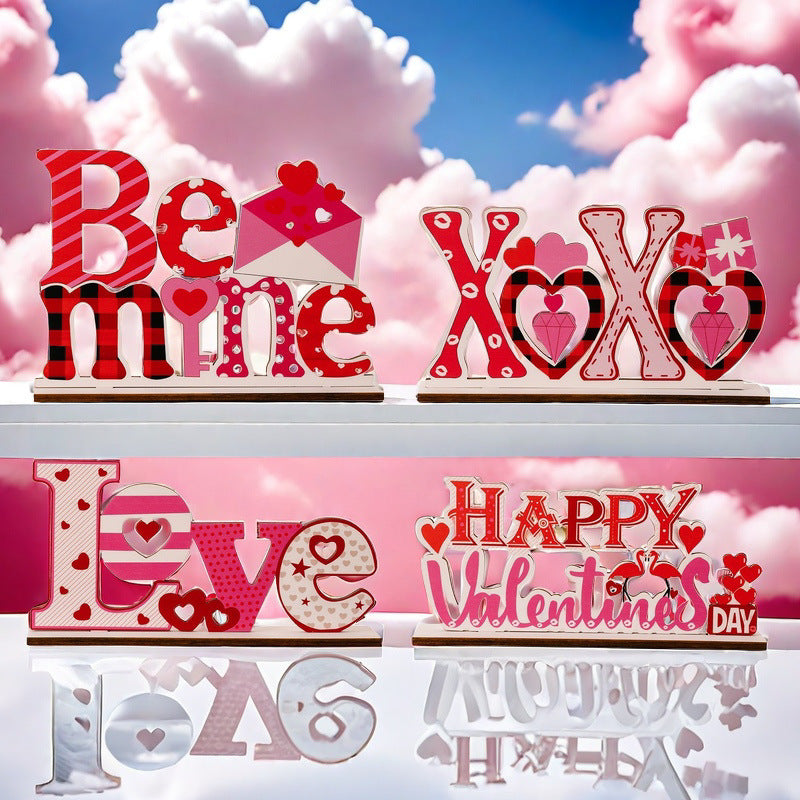 Love letter heart-shaped hollow decorative ornament - Seasonal & Holiday Decorations | Buy Online in UK