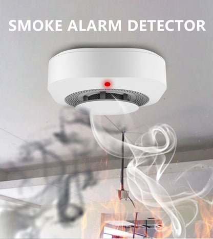 （4 Pack）Smoke Alarm Fire Protection Home Security System Smoke Alarm