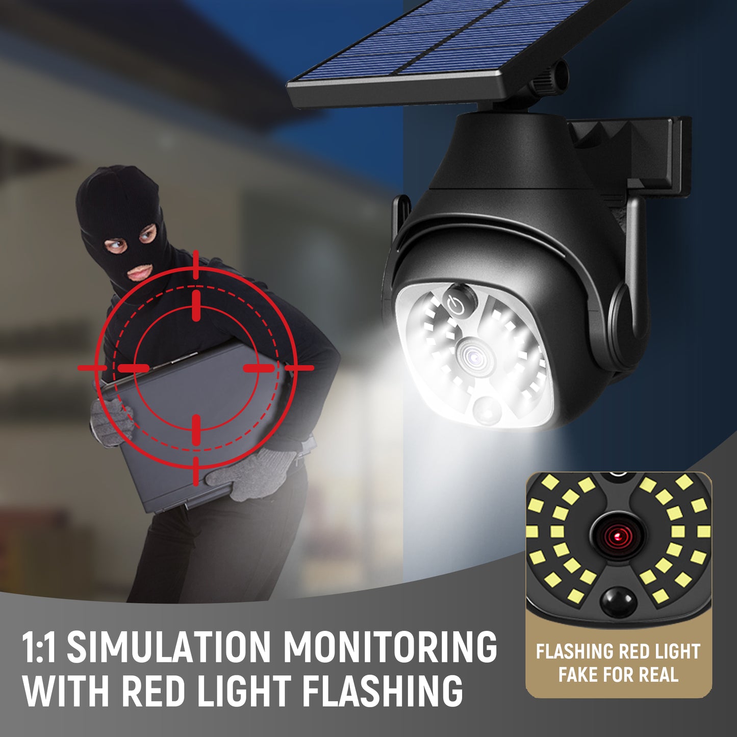 Solar Powered Outdoor Courtyard Lights, Household Lighting Lights Human Sensing Lights Outdoor Waterproof Street Lights Balcony Solar Wall Lights