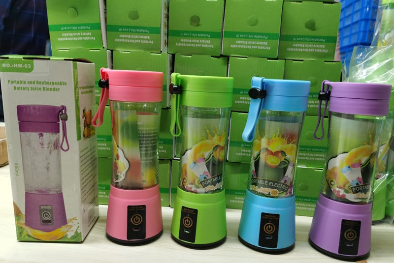 Portable USB Rechargeable Mini Blender – Electric Fruit Juicer - Food Blenders | Buy Online in UK