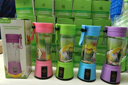 Portable USB Rechargeable Mini Blender – Electric Fruit Juicer - Food Blenders | Buy Online in UK