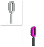 Self-Cleaning Hair Brush for Women – One-Key Cleaning, Anti-Static Hair Loss Comb - Hair Combs | Buy Online in UK