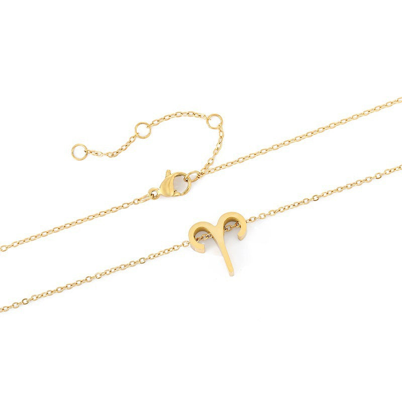 Zodiac Pendant Necklace for Women | Star Sign Gift
