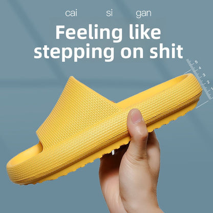 Men's Slippers with a Sense of Stepping on Poop for Summer Outer - Slippers | Buy Online in UK