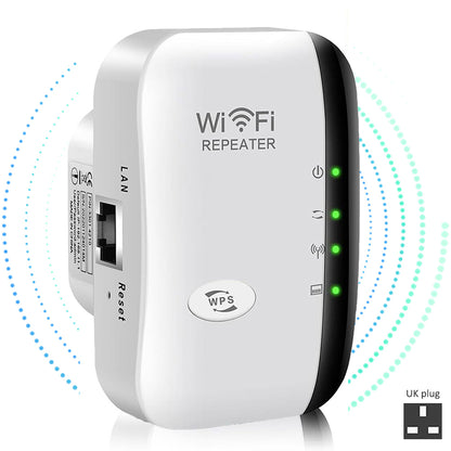 WiFi Extender Booster For Home, WiFi Signal Extender With Ethernet - Repeaters & Transceivers | Buy Online in UK