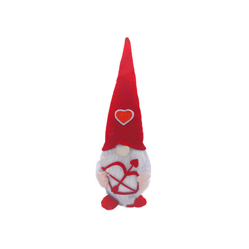 Valentine'S Day Christmas Love Decoration Handmade Plush Doll - Seasonal & Holiday Decorations | Buy Online in UK