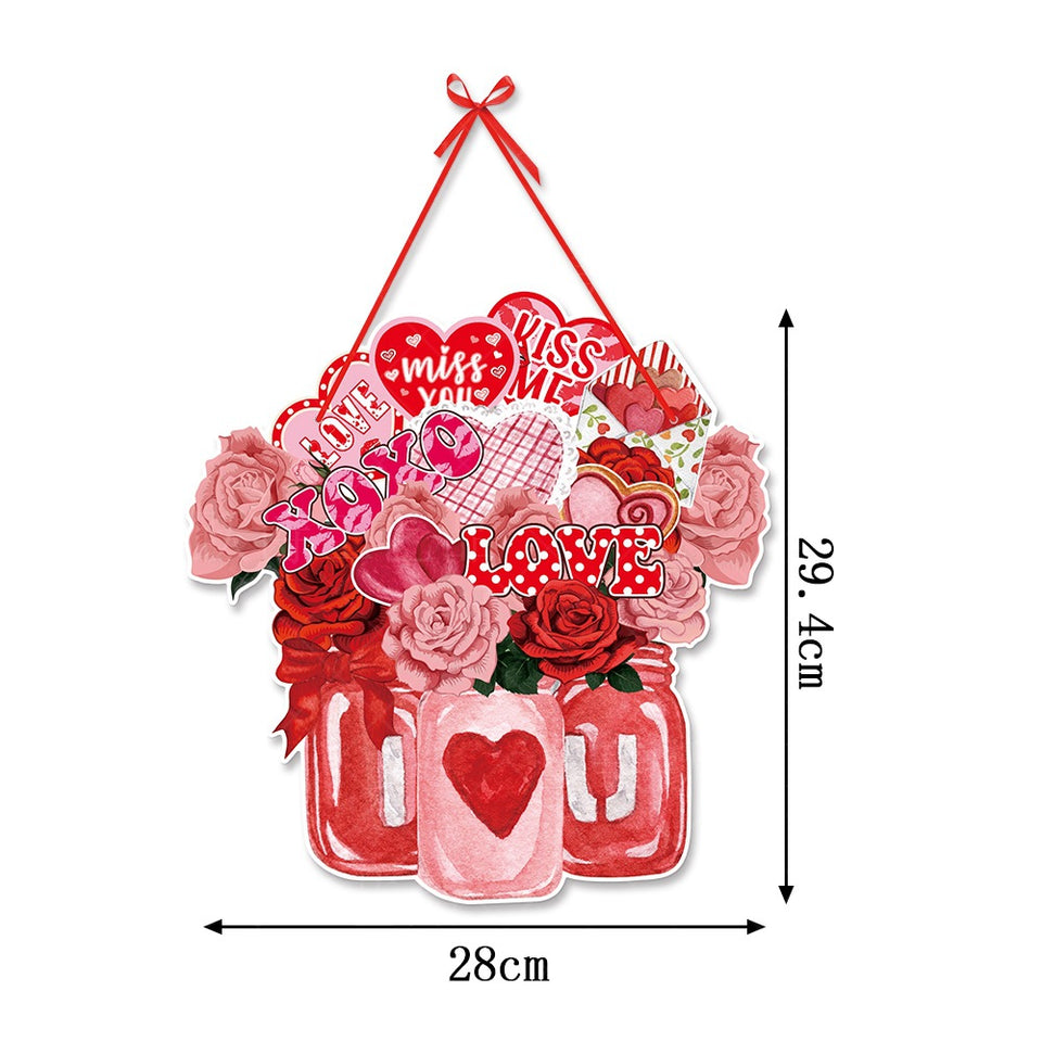 Valentine's Day Party Decoration Door Hanging - Party Streamers & Curtains | Buy Online in UK