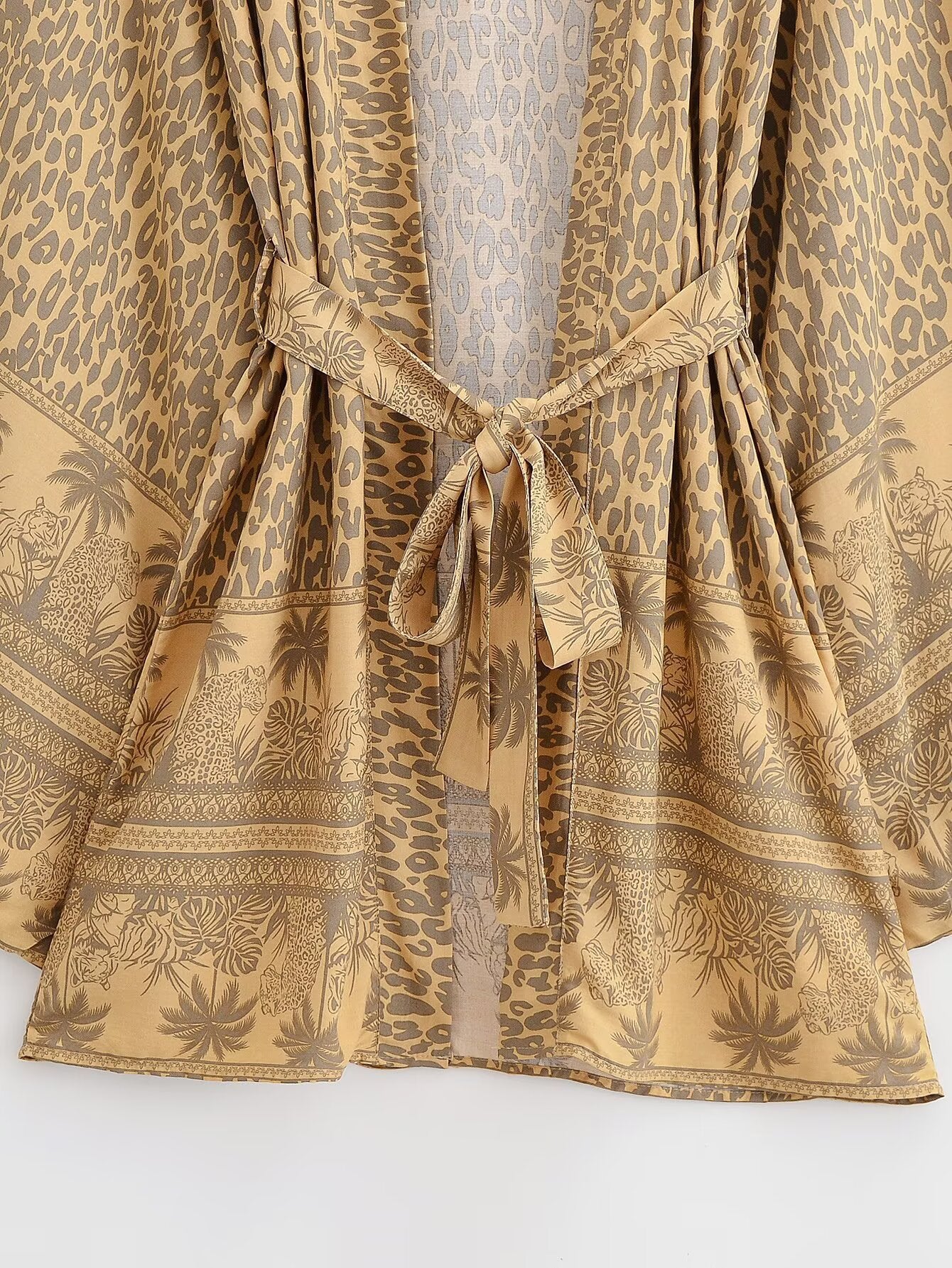 Printed casual loose beach kimono for women - Kimonos | Buy Online in UK