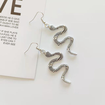 Popular Jewelry Snake-Shaped Element Necklace Personalized Fashion Retro - Necklaces | Buy Online in UK