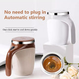 Rechargeable Automatic Stirring Cup – Electric Magnetic Self‑Stirring Coffee & Milkshake Mixer - Milk Frothers & Steamers | Buy Online in UK