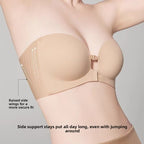 Front Buckle Strapless Underwear - Seamless Comfort & Invisible Fit