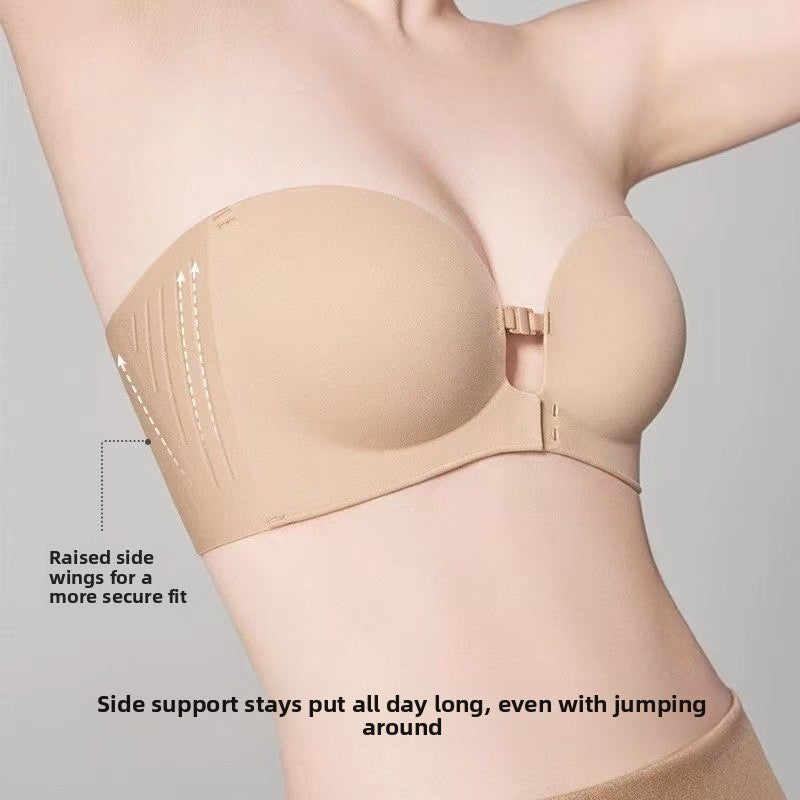 Front Buckle Strapless Underwear - Seamless Comfort & Invisible Fit