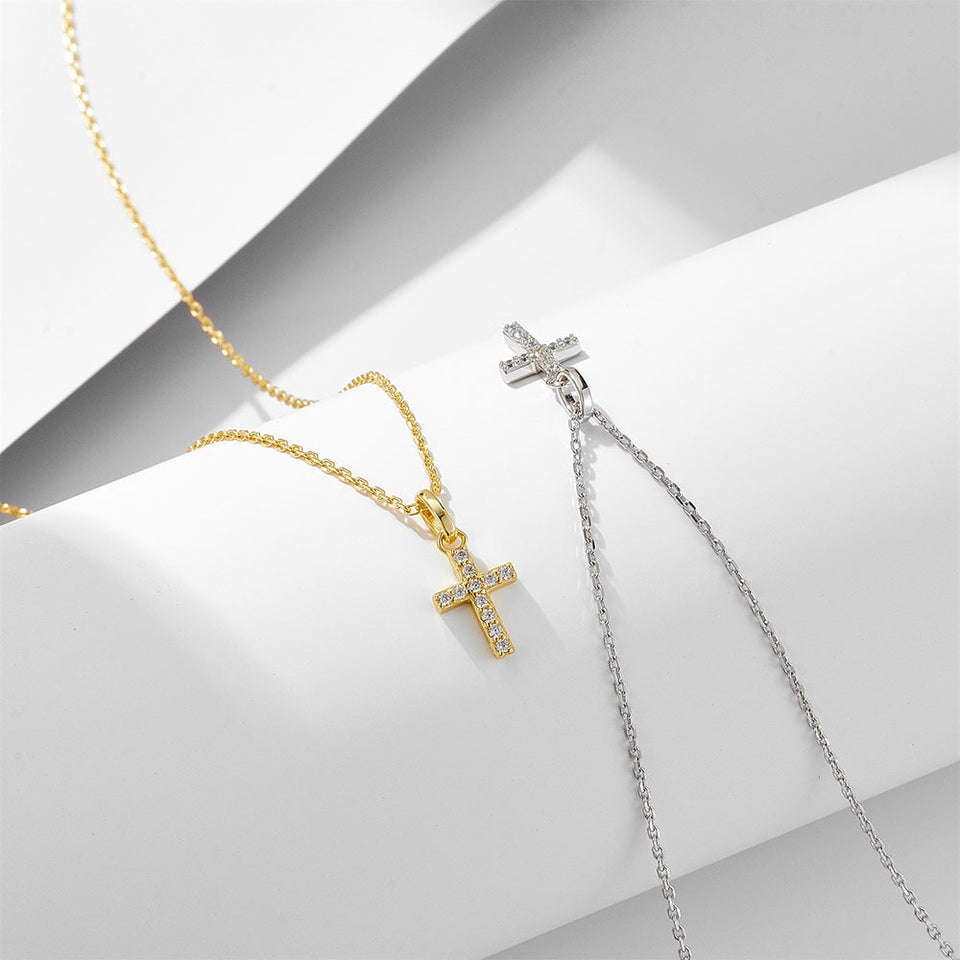 Buy Diamond Cross Necklace for Women | Elegant Faith Jewelry UK in UK - High Quality Necklaces