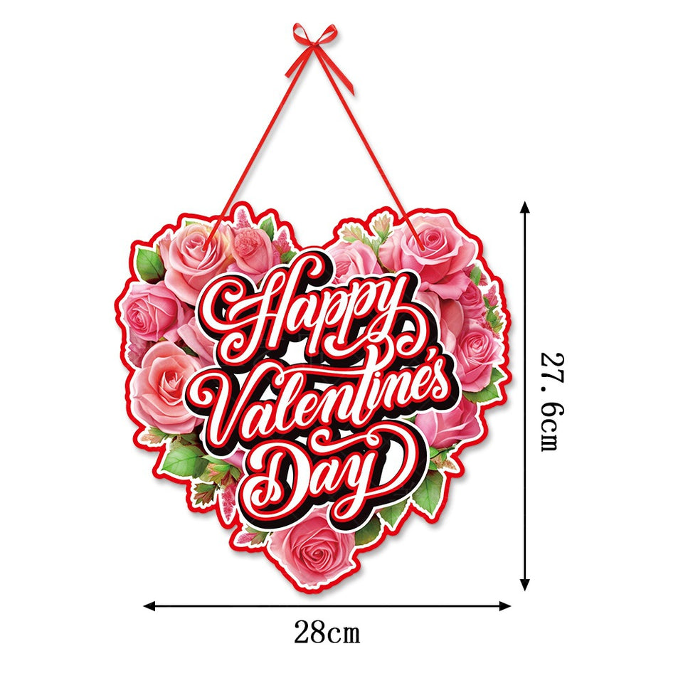 Valentine's Day Party Decoration Door Hanging - Party Streamers & Curtains | Buy Online in UK
