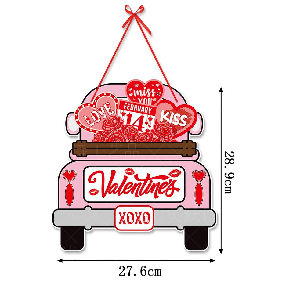 Valentine's Day Party Decoration Door Hanging - Party Streamers & Curtains | Buy Online in UK