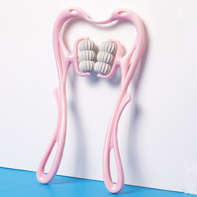 Multifunctional Manual Six-Wheel Neck Massager – Roller Massage Tool for Pain Relief - Uncategorized | Buy Online in UK