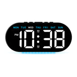 LED Digital Alarm Clock with Date Display