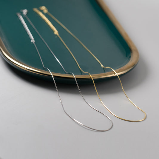 Gold and Silver Clavicle Chains for Women – Elegant Collarbone Necklace Jewelry