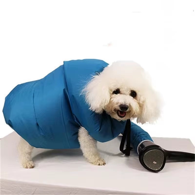 Pet Dogs Drying Bags Dryer Hair Blow Fast Portable Foldable Grooming Bag - Uncategorized | Buy Online in UK
