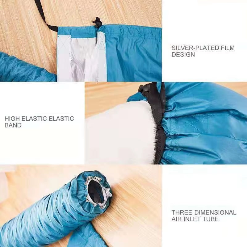 Pet Dogs Drying Bags Dryer Hair Blow Fast Portable Foldable Grooming Bag - Uncategorized | Buy Online in UK