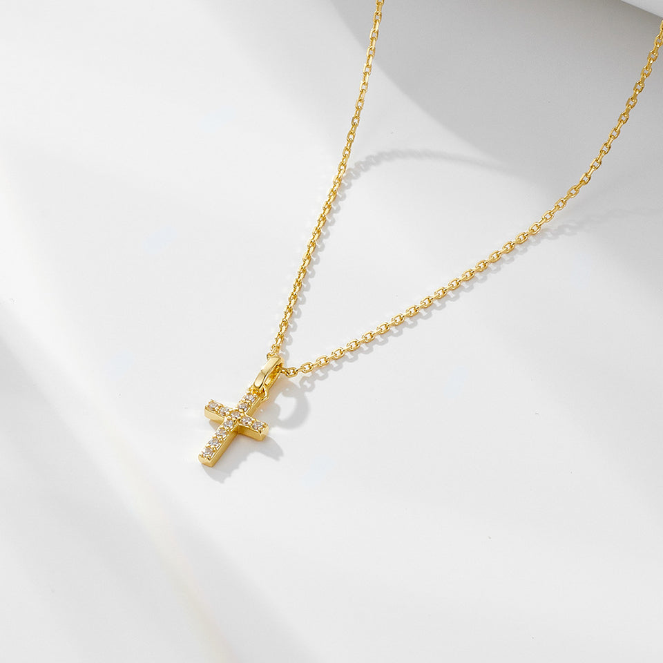 Buy Diamond Cross Necklace for Women | Elegant Faith Jewelry UK in UK - High Quality Necklaces