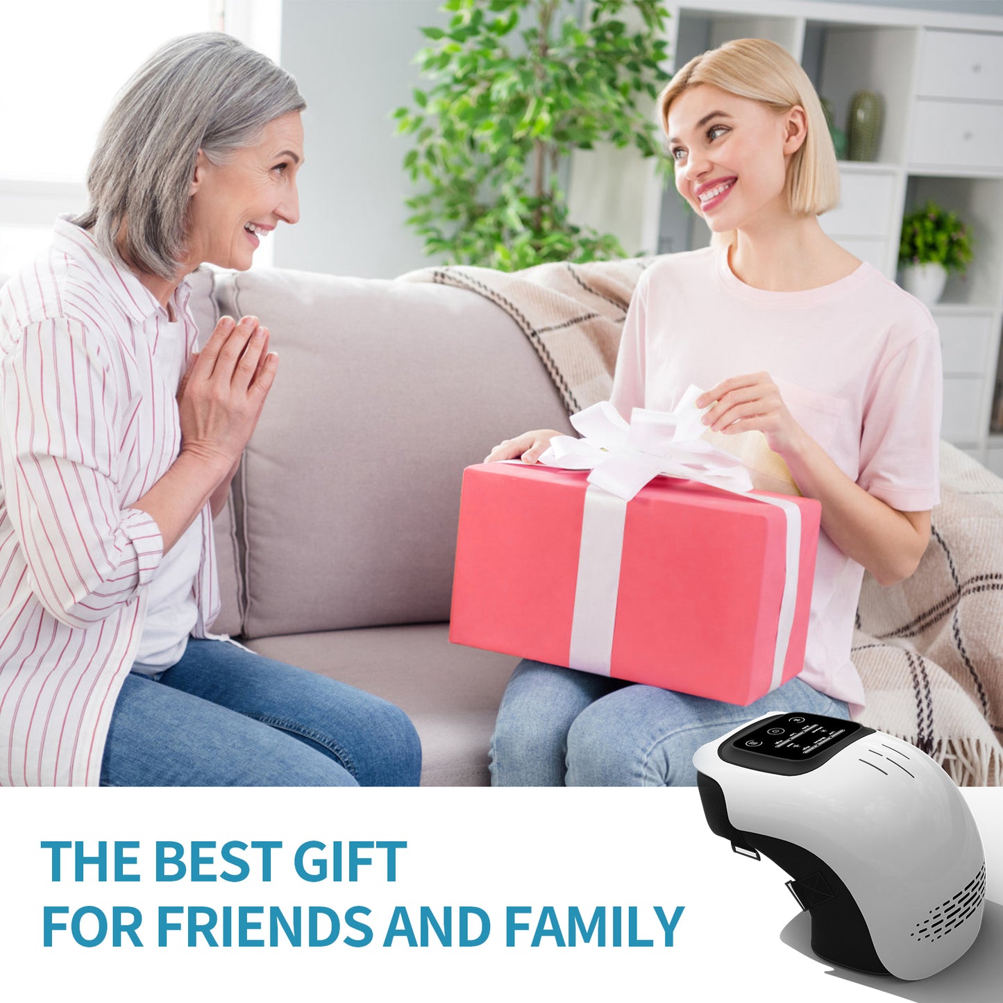 Intelligent Home Use Electric Intelligent Kneading Heating Knee Massager Rechargeable