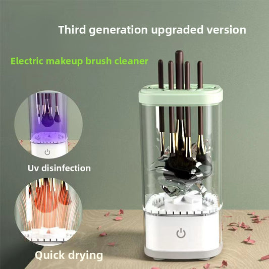 Automatic Makeup Brush Cleaning Machine with Drying and Disinfection - Cosmetic Tool Cleansers | Buy Online in UK