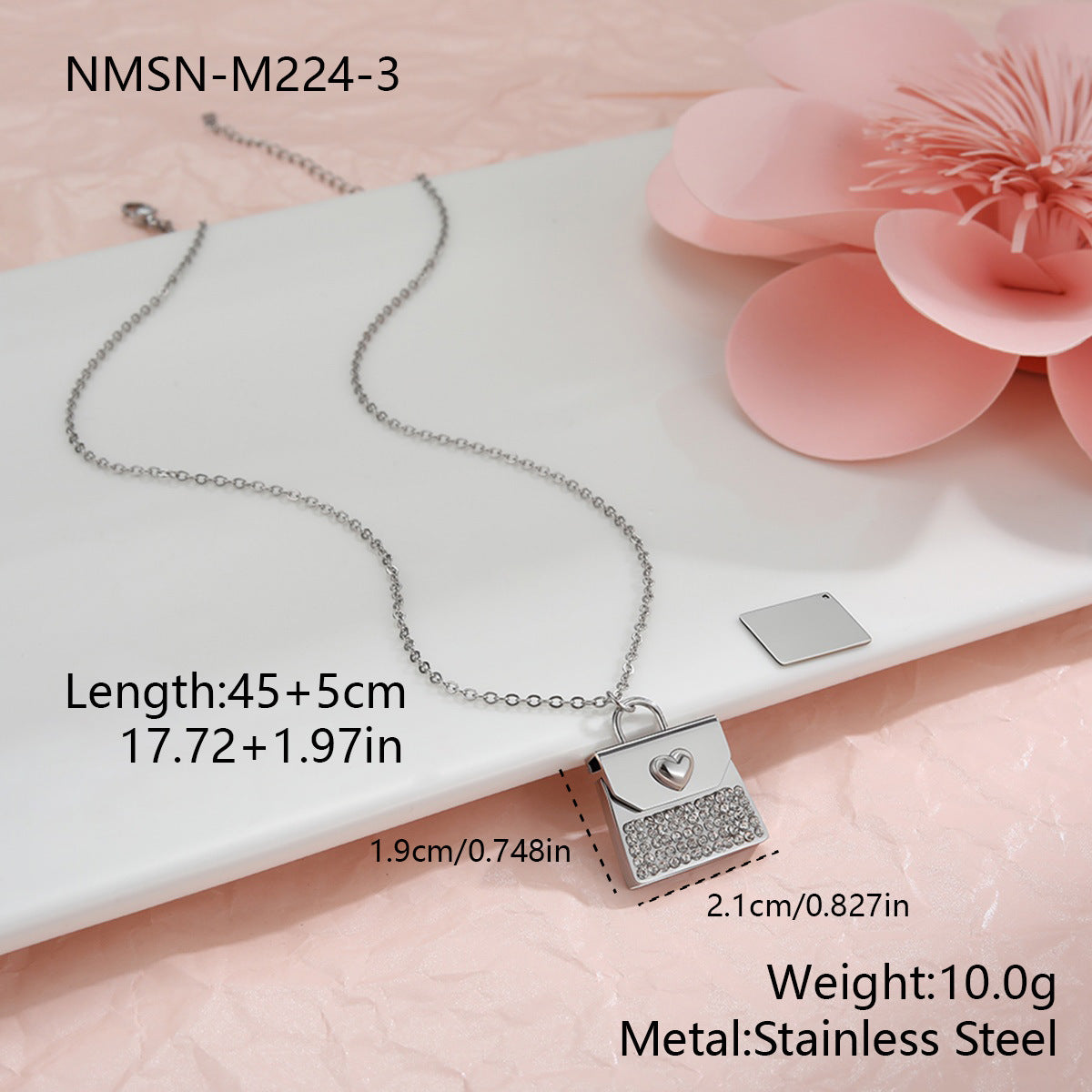 Valentine's Day gift: heart necklace - Necklaces | Buy Online in UK