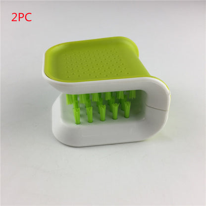 U-Shaped Knife And Cutlery Cleaner Brush Home Kitchen Cleaning Brushes Bristle Scrub Kitchen Washing - Buy Online at RONGORA LTD